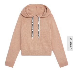 CÉLINE PARIS Hooded Sweater - Large